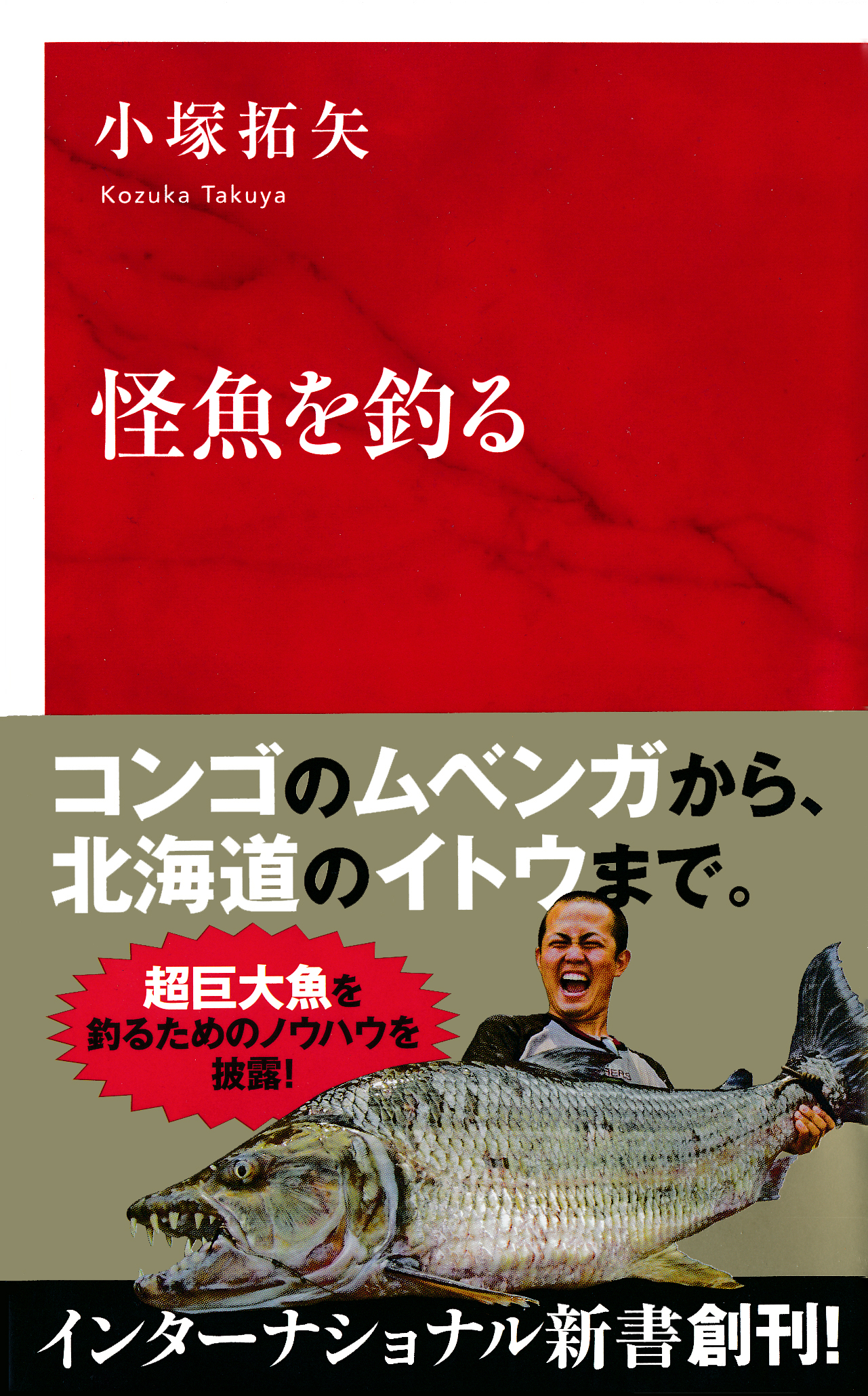 怪魚を釣る（インターナショナル新書）　漫画・無料試し読みなら、電子書籍ストア　小塚拓矢　ブックライブ