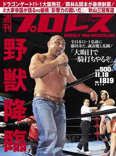 週刊プロレス 2015年 11/18号 No.1819