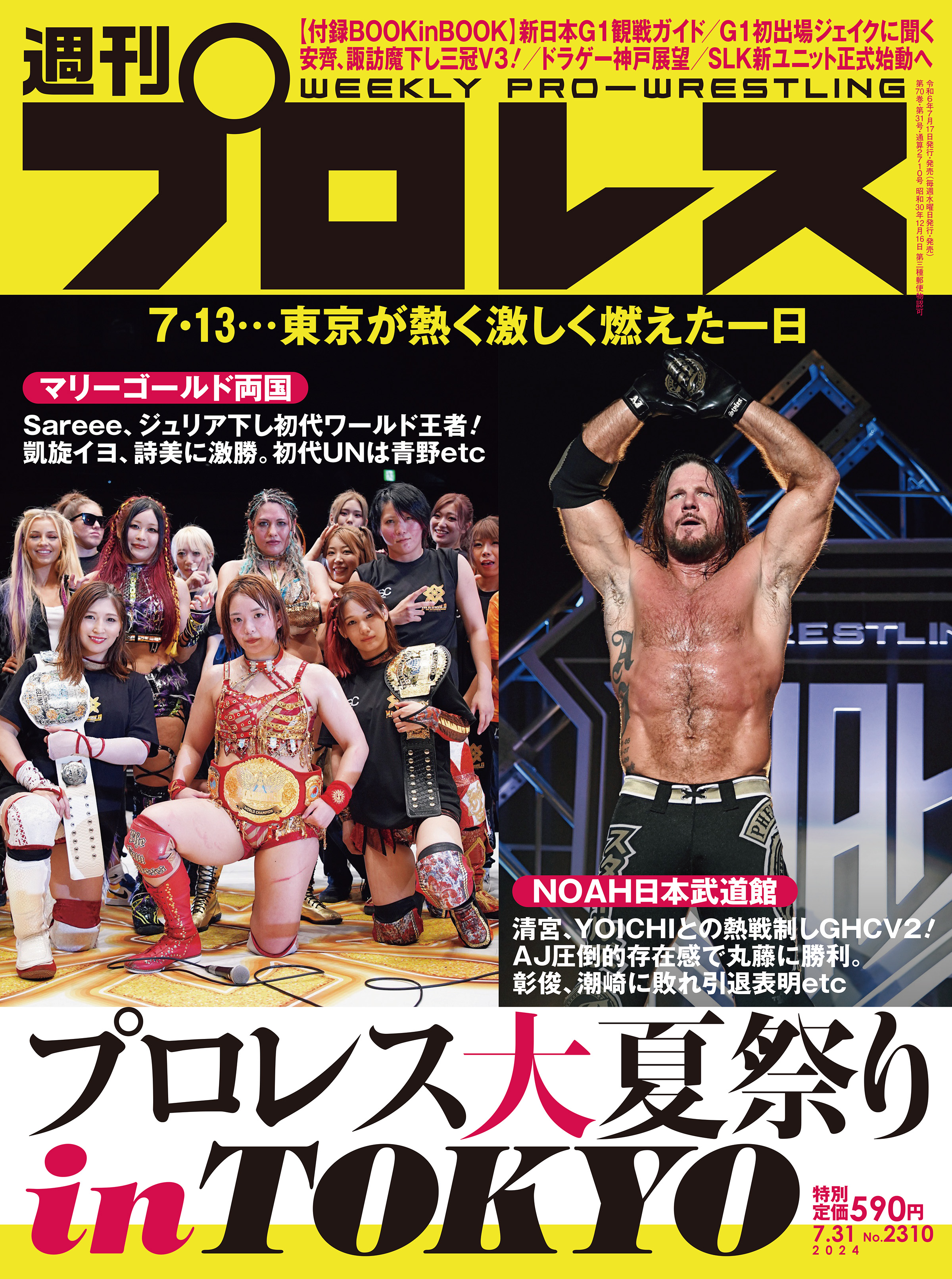 週刊影 緊急増刊 女子プロレス - 本