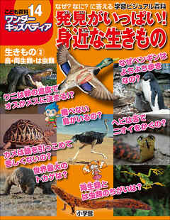 ワンダーキッズペディア14　生きもの3 鳥・両生類・は虫類 ～発見がいっぱい！身近な生きもの～
