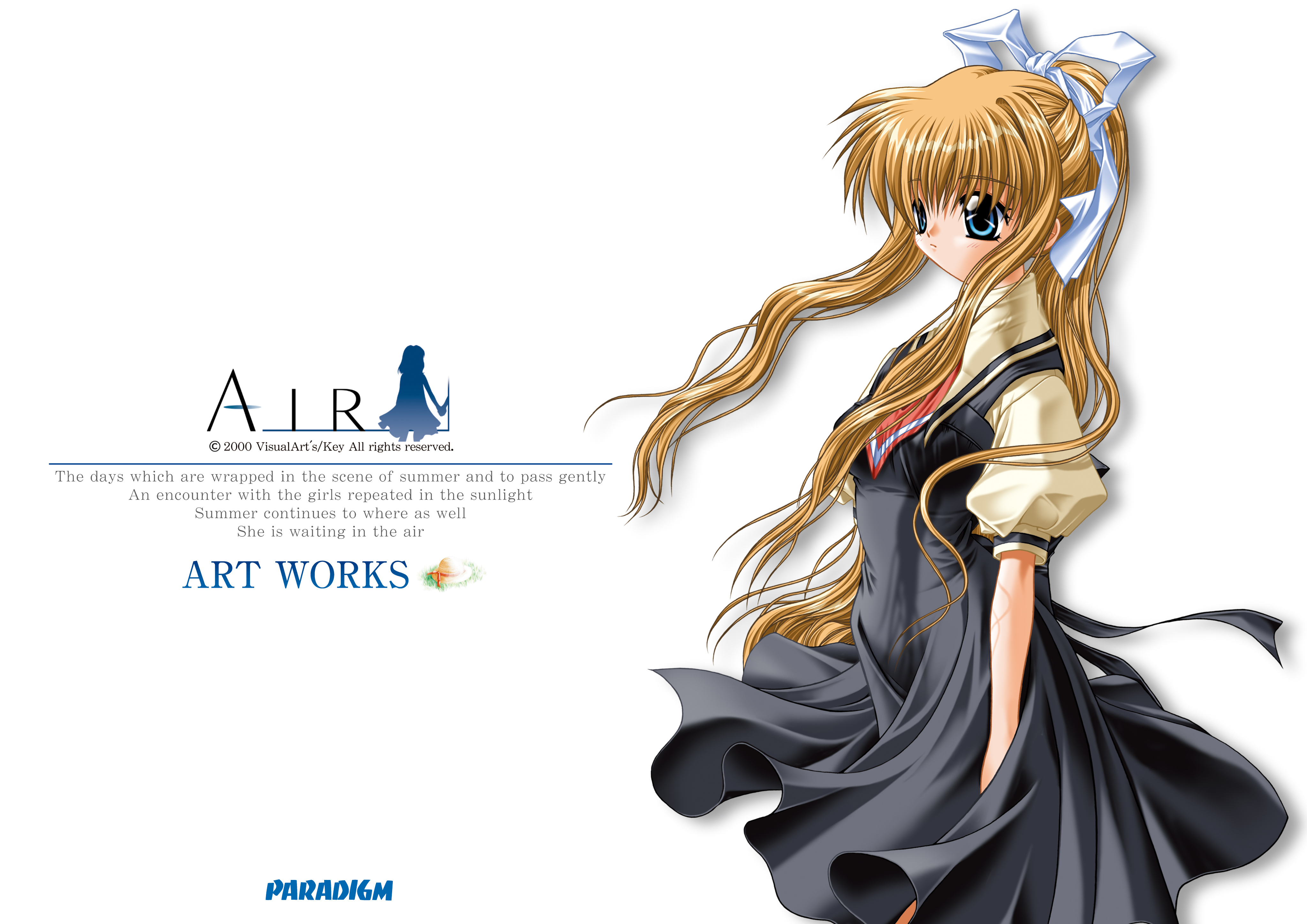 Key「AIR」樋上いたるイラスト05/美凪&みちる&観鈴&晴子 あの