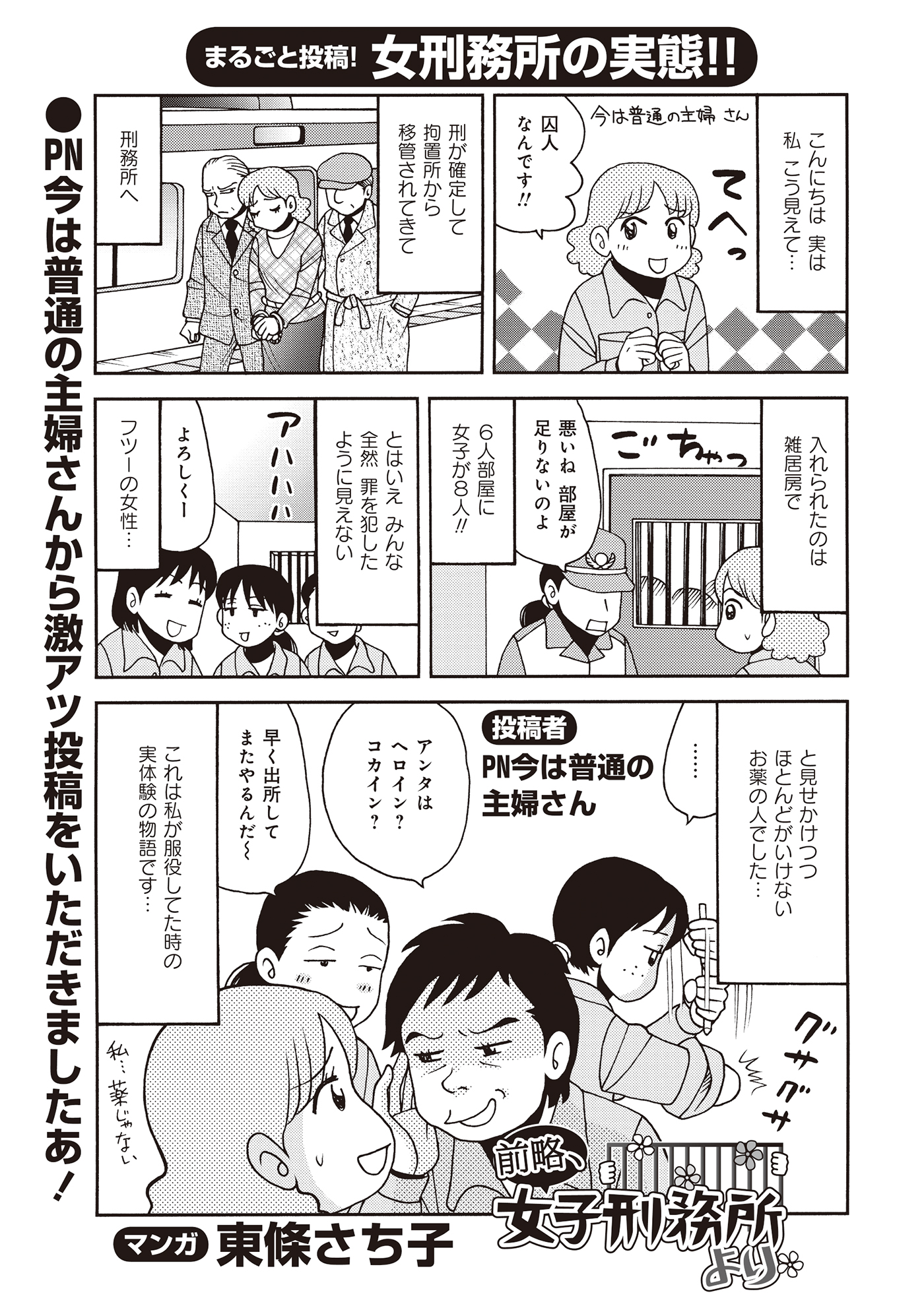 本当にあった主婦の黒い話vol 4 前略 女子刑務所より 漫画 無料試し読みなら 電子書籍ストア ブックライブ