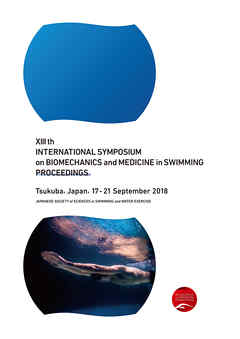 XIII th INTERNATIONAL SYMPOSIUM on BIOMECHANICS and MEDICINE in SWIMMING PROCEEDINGS