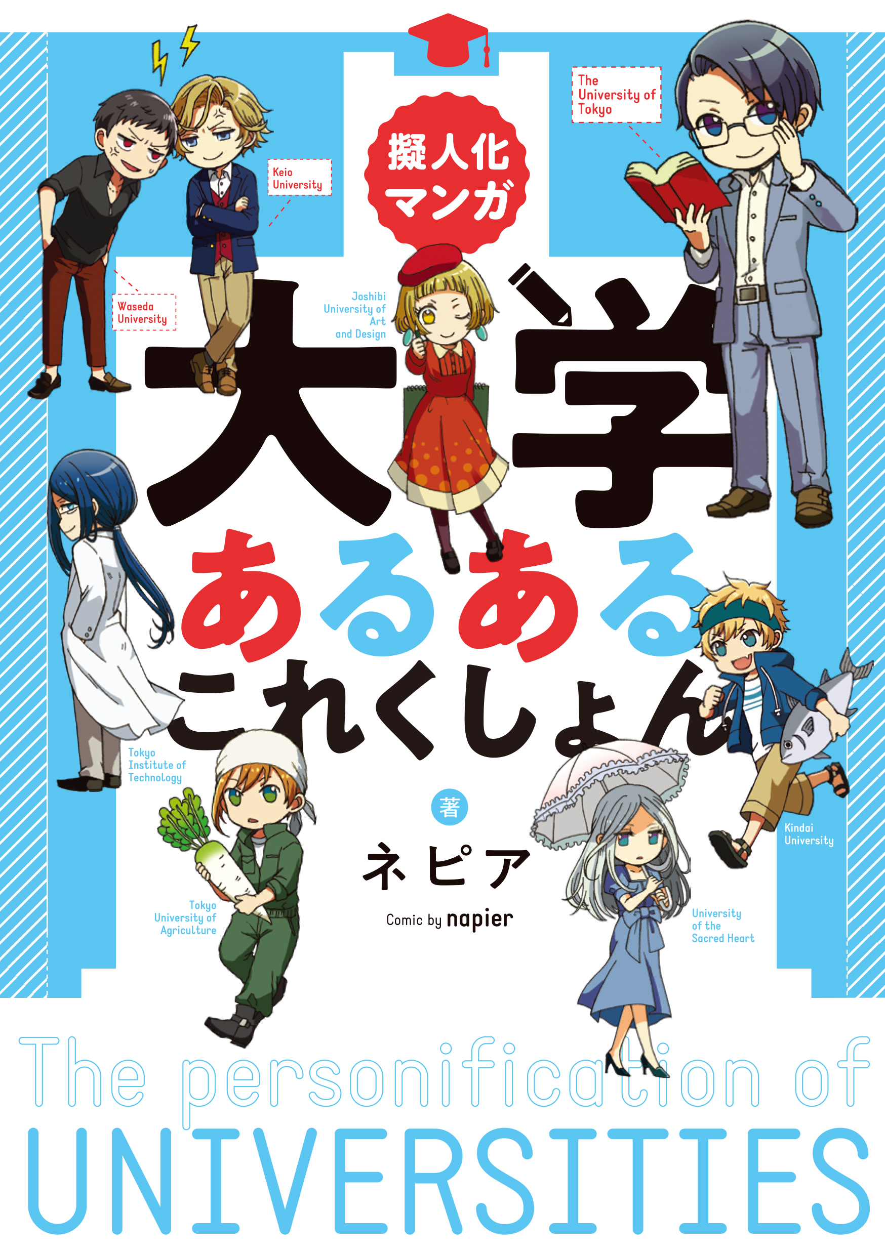 擬人化マンガ 大学あるあるこれくしょん 漫画 無料試し読みなら 電子書籍ストア ブックライブ