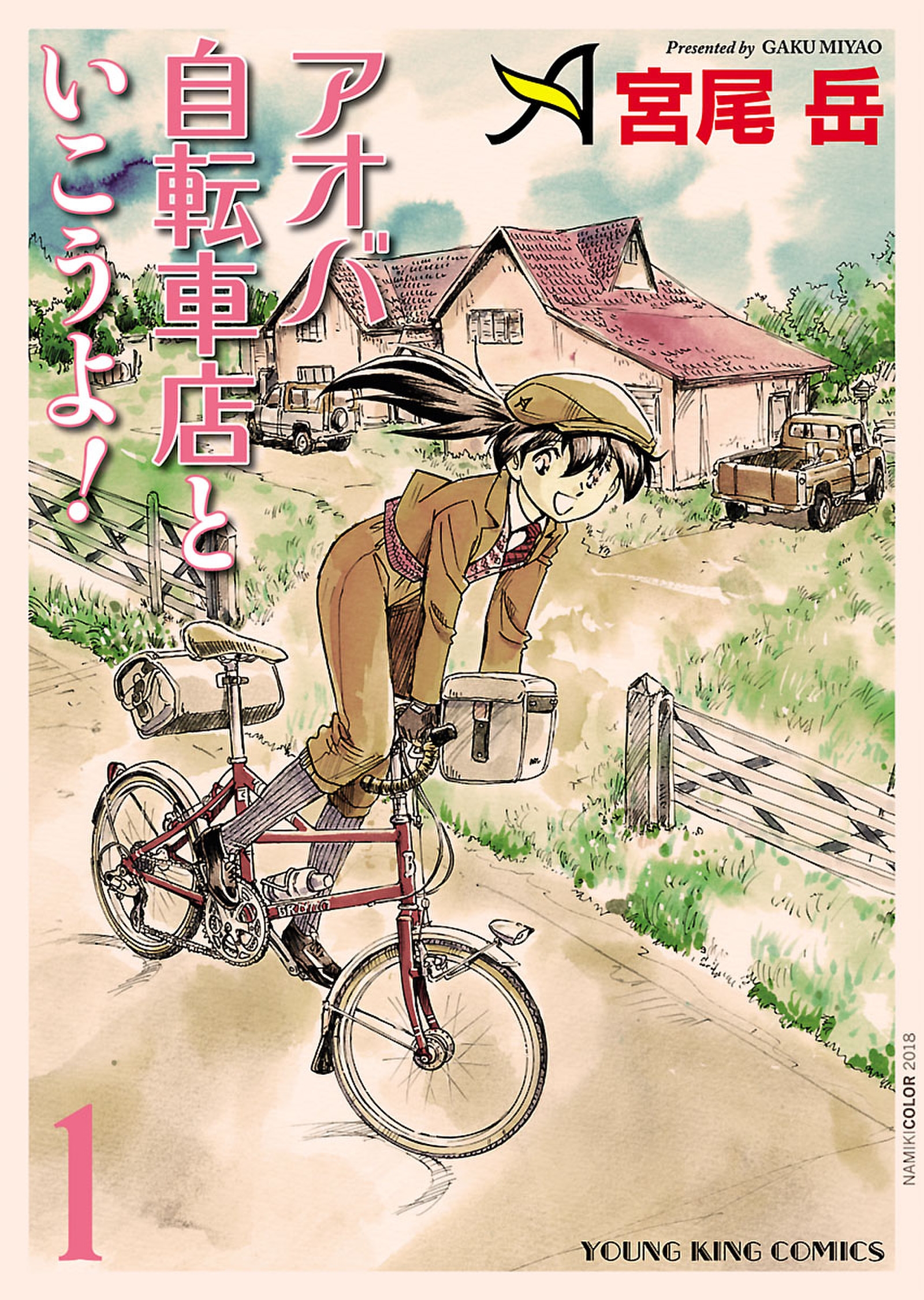 自転車早い者勝ち!! 自転車漫画　並木橋通りアオバ自転車店セット　宮尾岳　ロードバイク