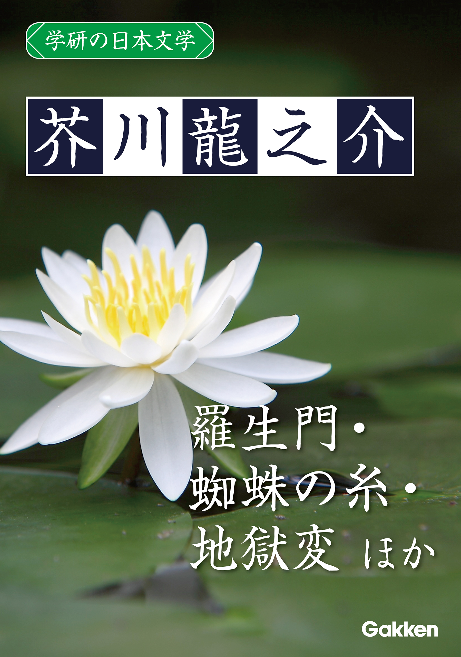 学研の日本文学 芥川龍之介 羅生門 蜘蛛の糸 杜子春 トロッコ 地獄変