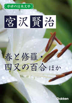 学研の日本文学 宮沢賢治 春と修羅 四又の百合 インドラの網 雁の童子 北守将軍と三人兄弟の医者