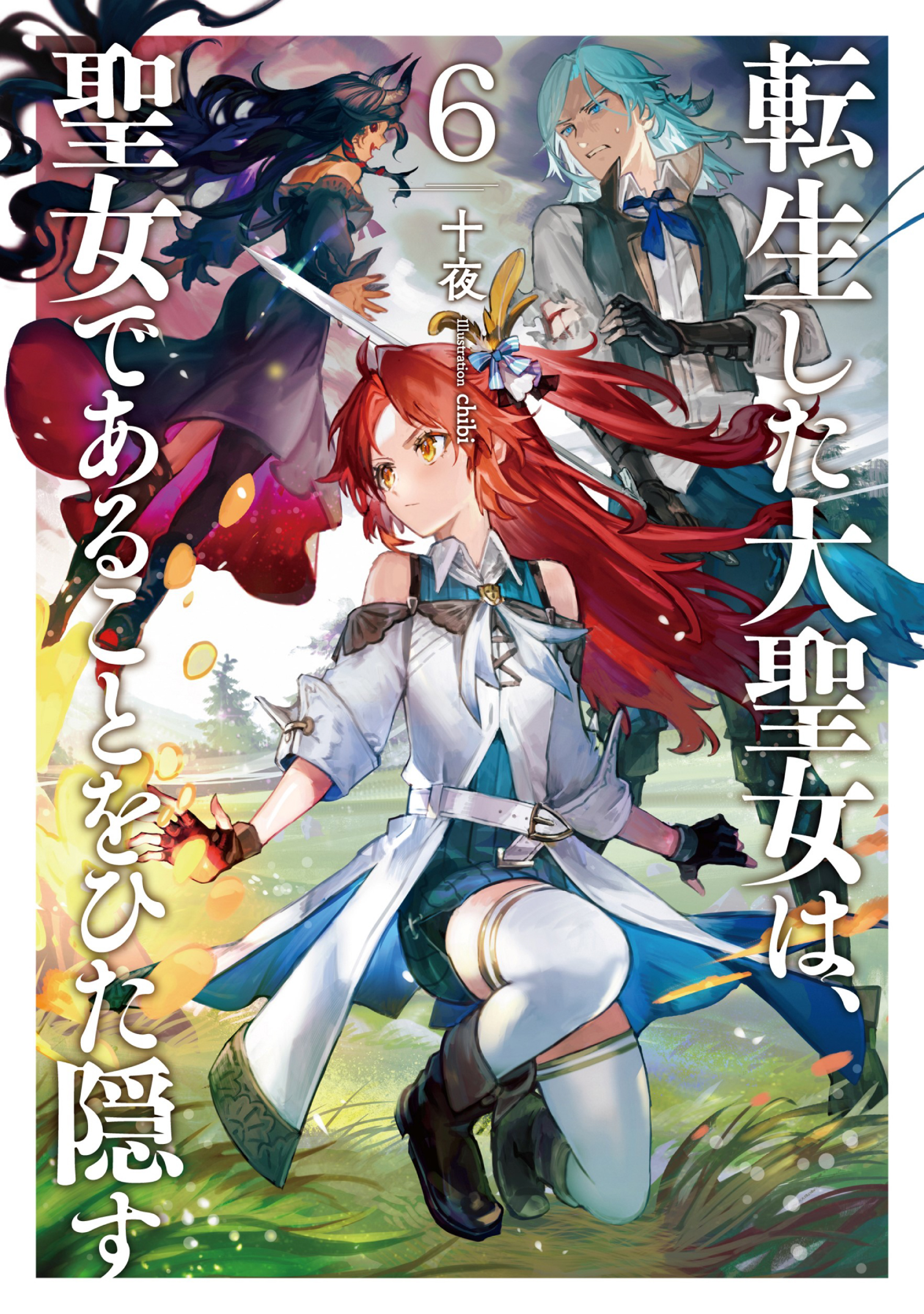 転生した大聖女は、聖女であることをひた隠す６【電子書店共通特典SS付】 - 十夜/chibi - ラノベ・無料試し読みなら、電子書籍・コミックストア  ブックライブ