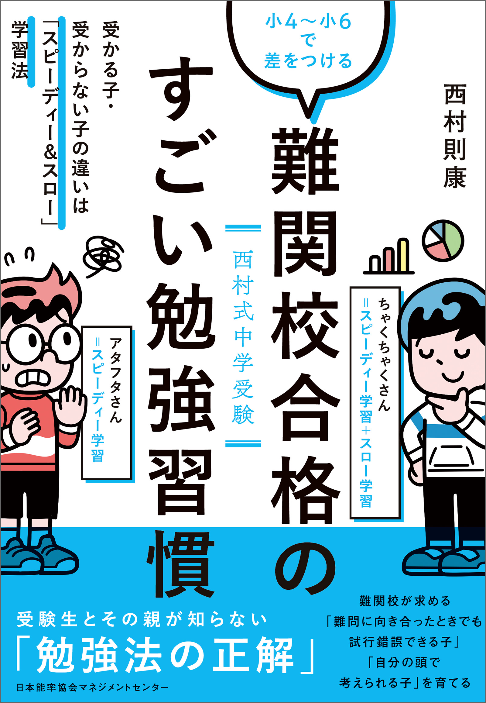 難関校合格のすごい勉強習慣　漫画・無料試し読みなら、電子書籍ストア　西村則康　受かる子・受からない子の違いは「スピーディースロー」学習法　小4～小6で差をつける　西村式中学受験　ブックライブ