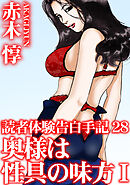 読者体験告白手記 28　奥様は性具の味方　I