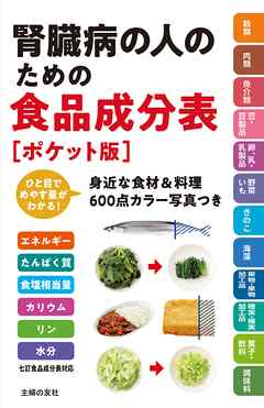 腎臓病の人のための食品成分表 ポケット版 漫画 無料試し読みなら 電子書籍ストア ブックライブ