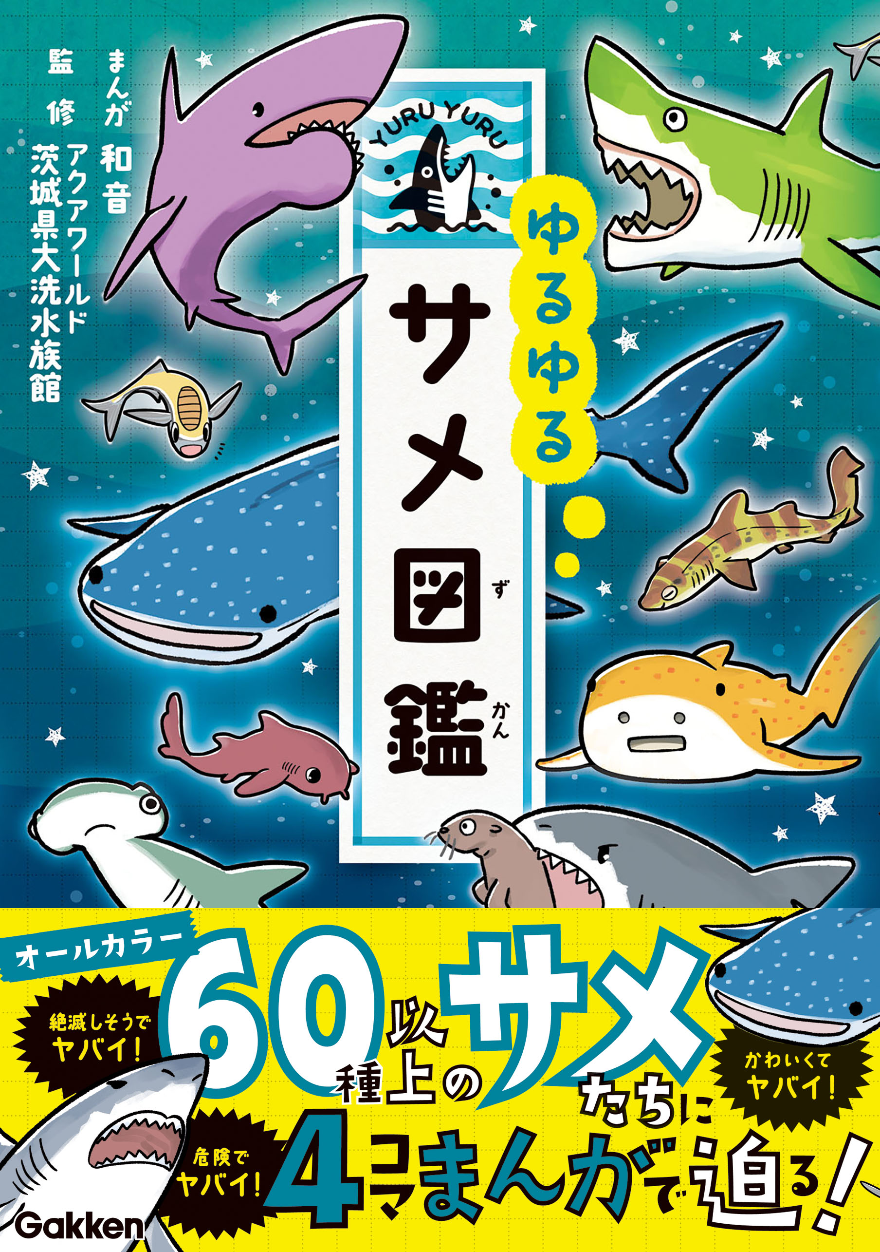 ゆるゆるサメ図鑑 漫画 無料試し読みなら 電子書籍ストア ブックライブ