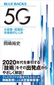 ５Ｇ　大容量・低遅延・多接続のしくみ