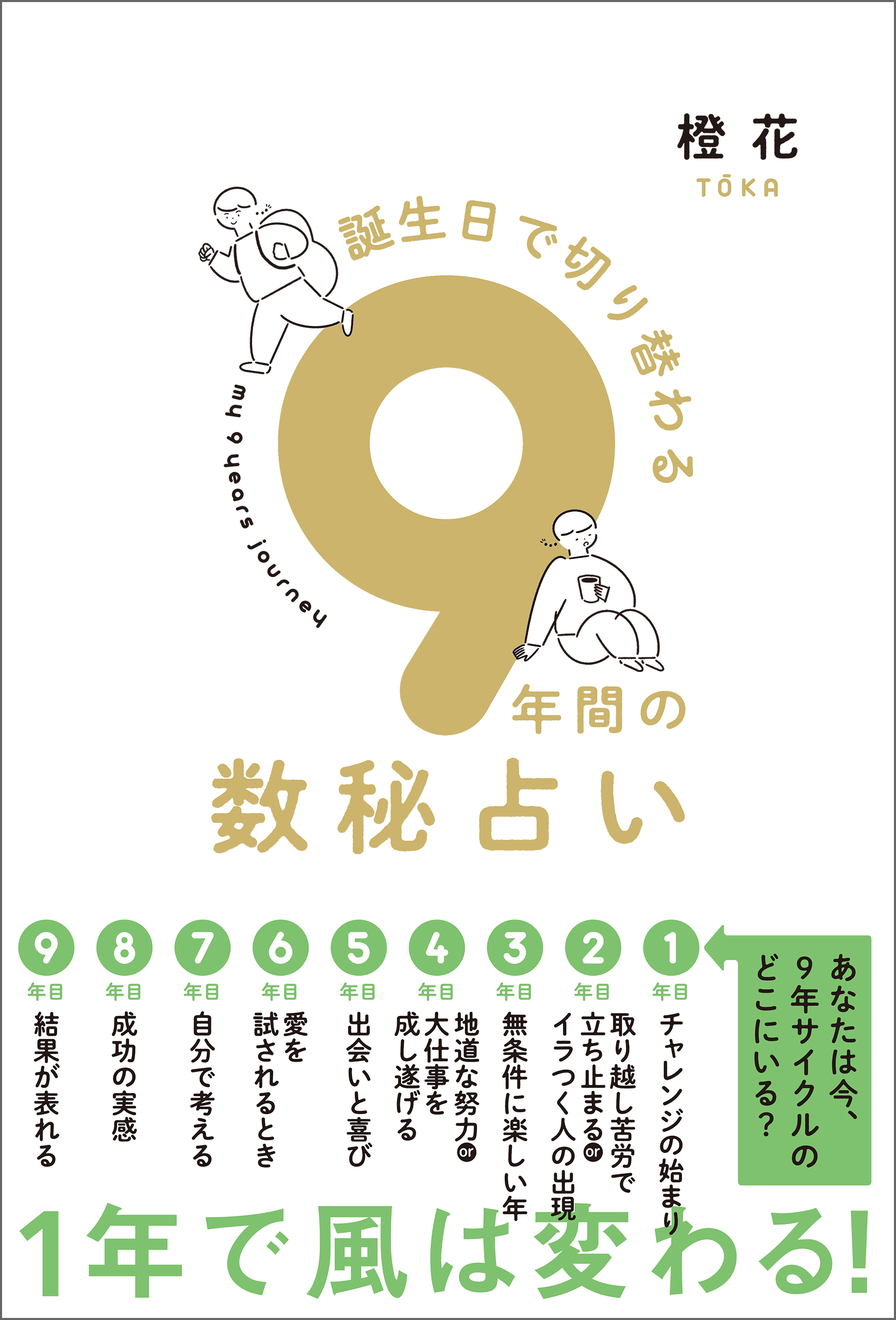 誕生日で切り替わる９年間の数秘占い - 橙花 - 漫画・ラノベ