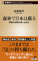 森林で日本は蘇る―林業の瓦解を食い止めよ―（新潮新書）