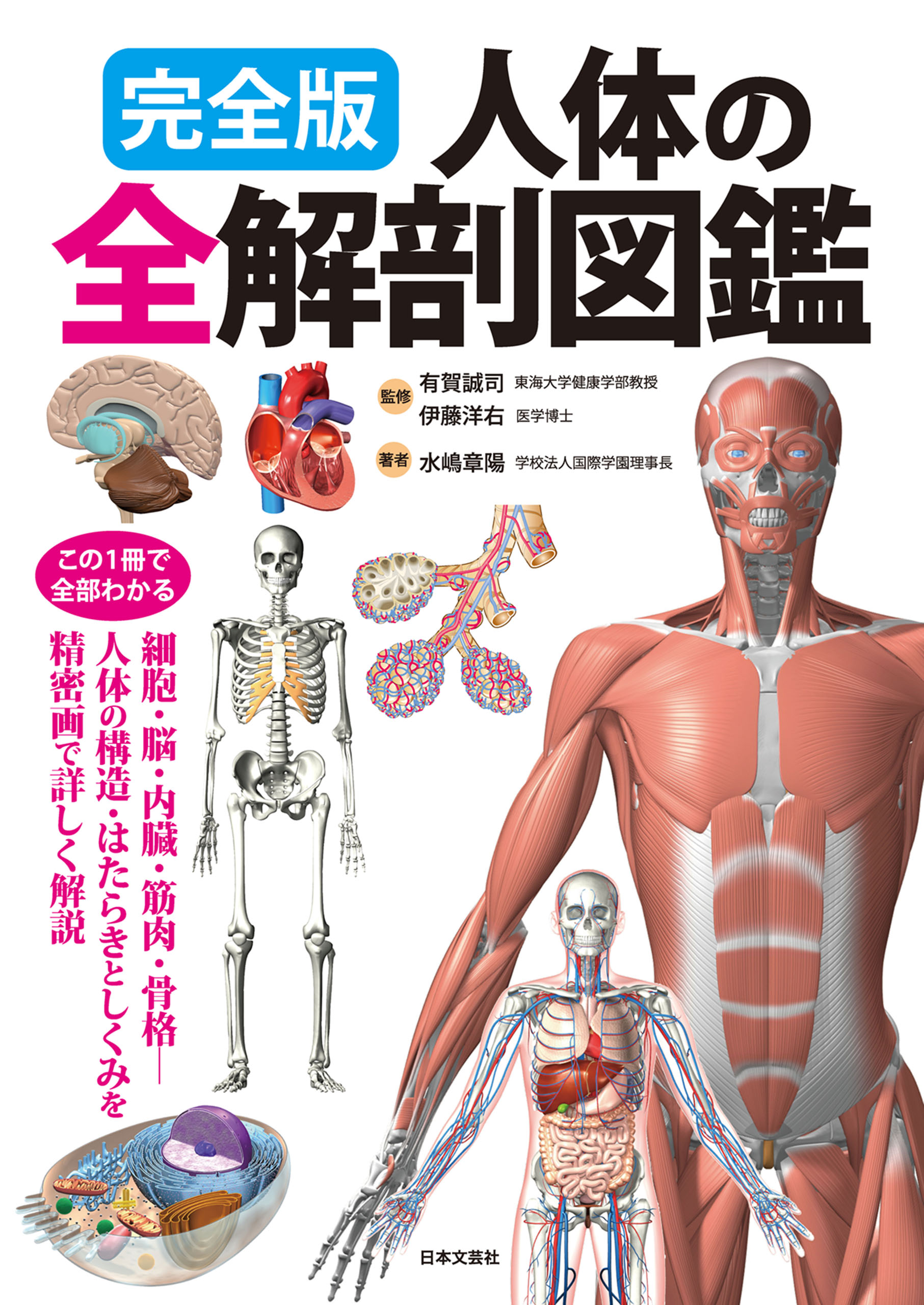 解剖学 : 人体の構造と機能 テキスト版と図譜版箱付 - 健康/医学