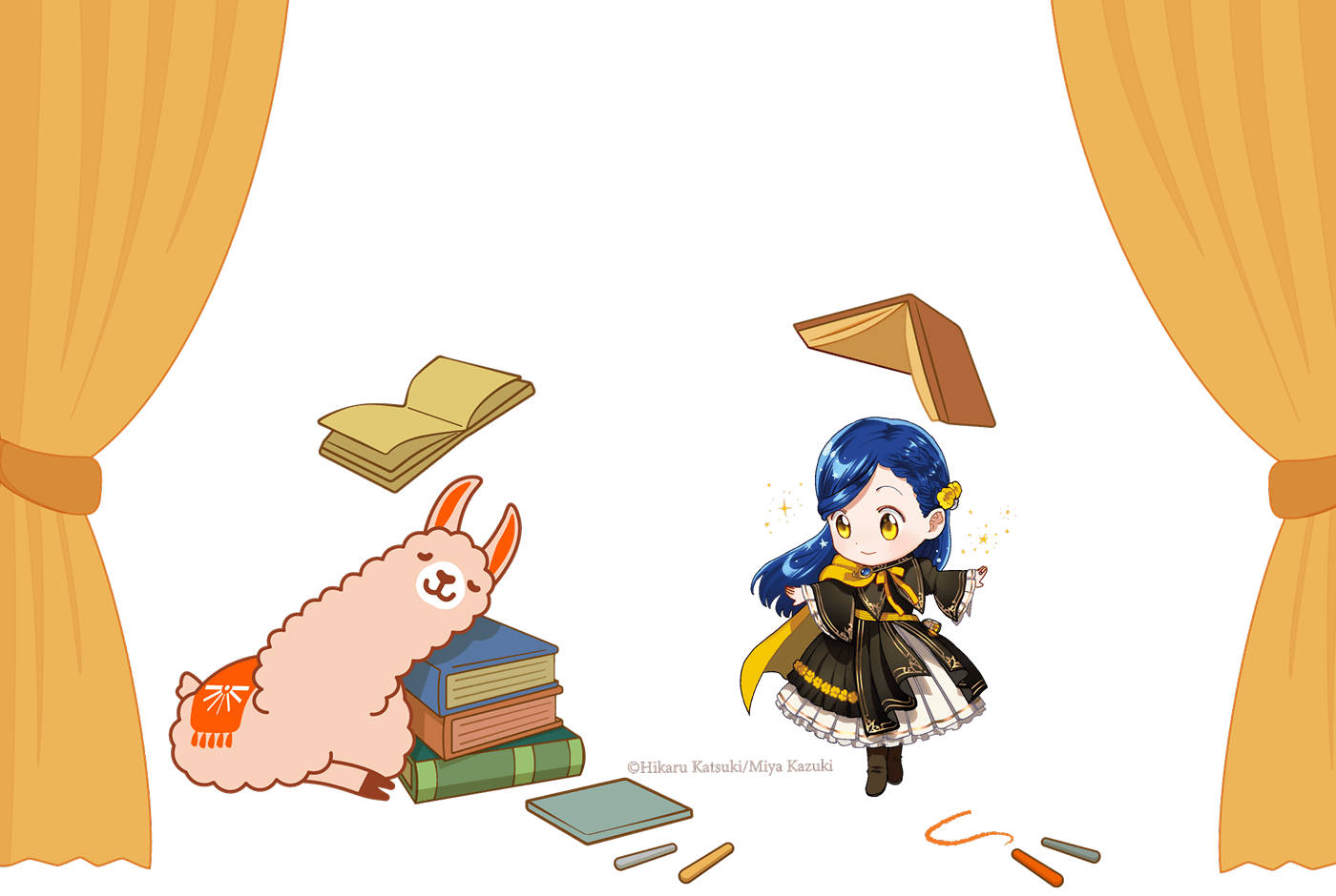 本好きの下剋上ガチャの背景画像