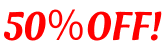50%OFF