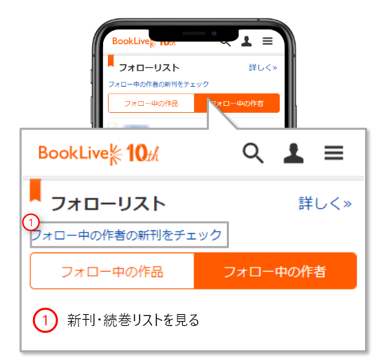 フォローリストの使い方