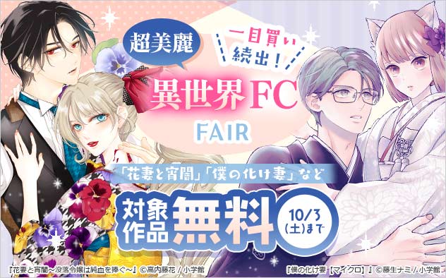 一目買い続出！超美麗「異世界FC」フェア！
