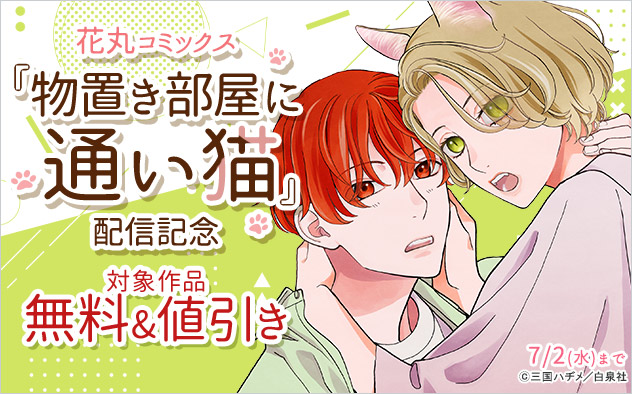 『物置き部屋に通い猫』配信記念
