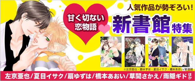 新書館BL特集
