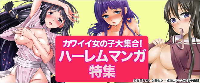 ハーレムマンガ63作品1巻50%OFF