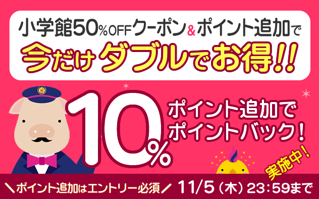 追加ポイントで10%ポイントバック